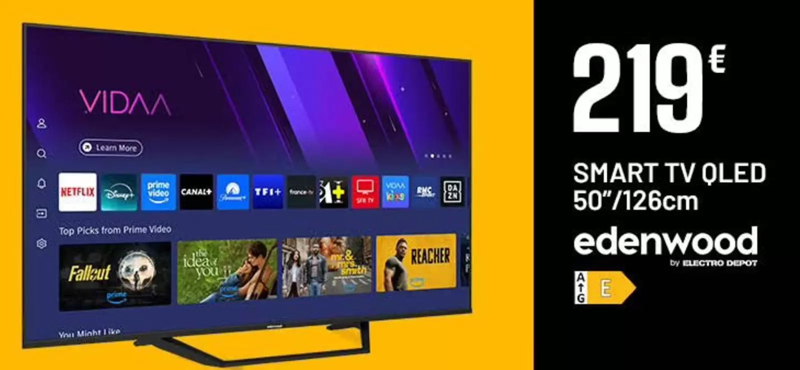 Prime - Smart Tv Oled 50"/126cm