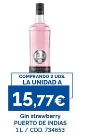 Puerto De Indias - Gin Strawberry