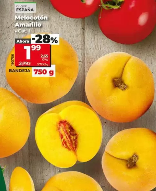 Melocoton Amarillo