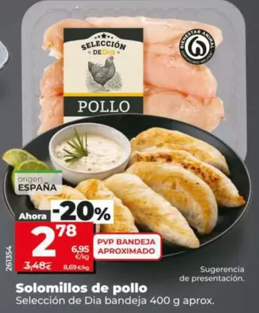 Seleccion De Dia - Solomillos De Pollo