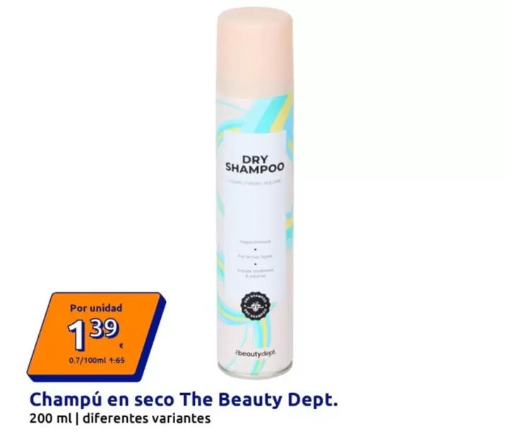 Champú En Seco The Beauty Dept.