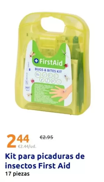 First - Kit Para Picaduras De Insectos First Aid