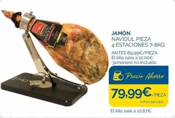 Navidul - Jamon  Pieza 4 Estaciones