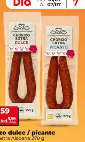Dia Nuestra Alacena - Chorizo Dulce/ Picante
