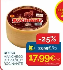 Rocinante - Queso Manchego D.O.P. Añejo