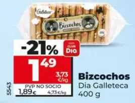 Dia Galleteca - Bizcochos 