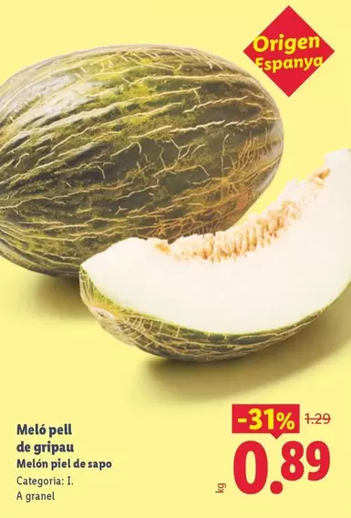 Melón Piel De Sapo