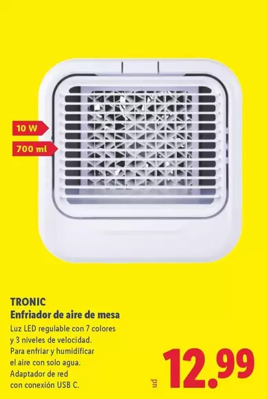 Tronic - Enfriador De Aire De Mesa