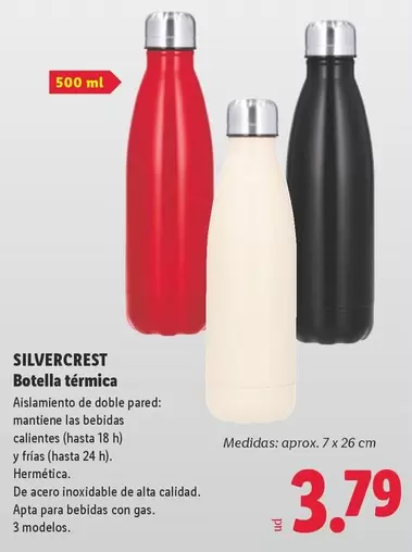 SilverCrest - Botella Termica