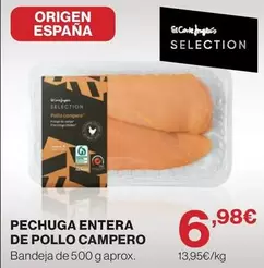 El Corte Inglés - Pechuga Entera De Pollo Campero