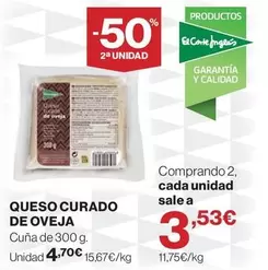 El Corte Inglés - Queso Curado