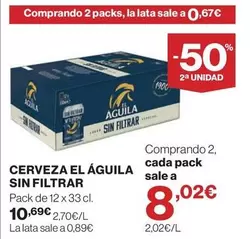 El Águila Negra - Cerveza Sin Filtrar