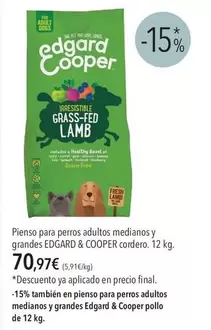 fresh - Edgard Cooper Pienso Para Perros Adultos Medianos Y Grandes