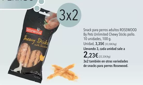 Rosewood - Snack Para Perros Adultos