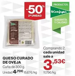 El Corte Inglés - Queso Curado De Oveja