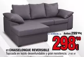 Chaiselongue Reversible