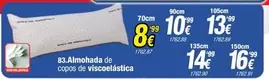 Almohada De Copos De Viscoelástica
