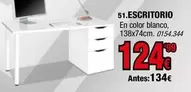 Blanco - Escritorio En Color