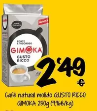 Gimoka - Café Natural Molido Gusto Ricco