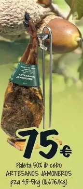 Artesanos Gardel - Paleta 50% De Cebo