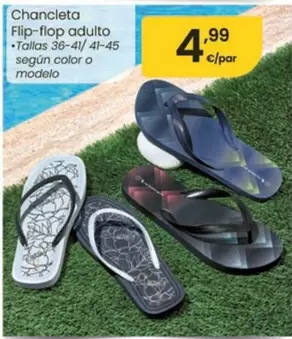 Chancleta Flip-Flop Adulto