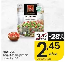Navidul - Taquitos De Jamon Curado