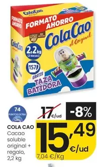 Cola Cao - Cacao Soluble Original + Regalo