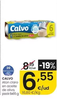 Calvo - Atun Claro En Aceite De Oliva