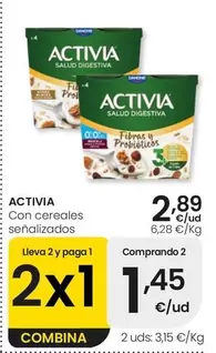 Danone - Activia Con Cereales Senalizados