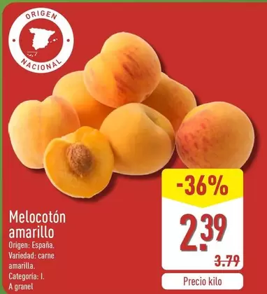 Melocoton Amarillo