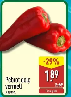 Pebrot Dolc Vermell