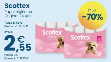 Scottex - Papel Higienico Original
