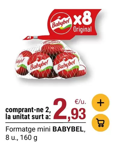 Babybel - Formatge Mini