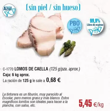 Blanco - Lomos De Caella