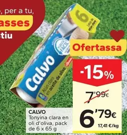 Calvo - Tonyina Clara En Oli D'oliva