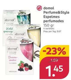 Domol - Perfume&Style Espelmes Perfumades