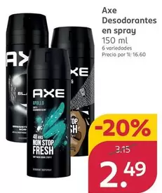 Axe - Desodorantes En Spray