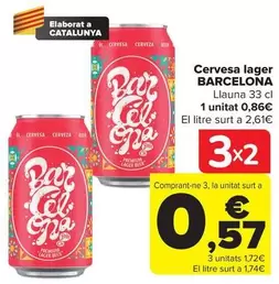 Barcelona - Cervesa Lager