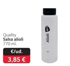 Alto Aller - Quality Salsa Alioli