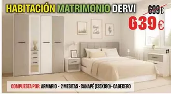 Habitacion Matrimonio Dervi