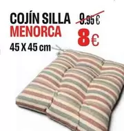 Cojin Silla Menorca