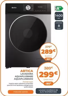 Artica - Lavadora AQUAPLUS8AB2