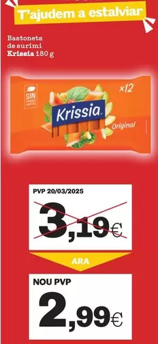 Krissia - Bastonets De Surimi