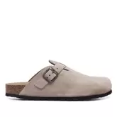 Sandalias Owel Kigali Taupe Tipo Zueco...