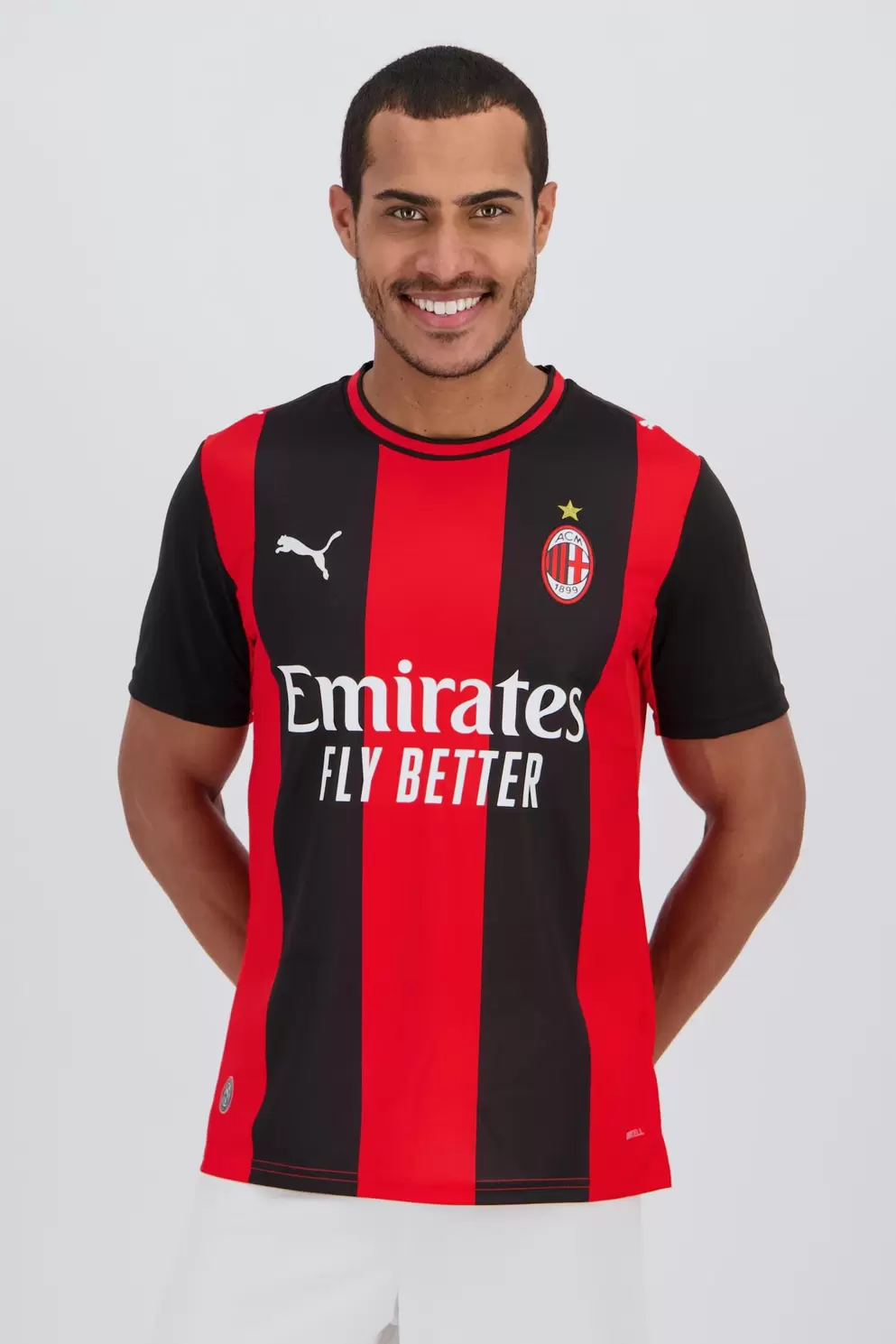 1ª Camiseta Ac Milán 26/27 - Rojo - Primera Equipación Hombre