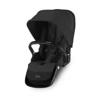 Asiento para silla de paseo Gazelle S 2023 chasis negro Moon black