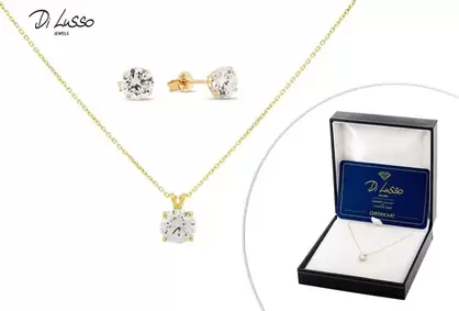 Joyas de oro de 14 quilates con diamante de laboratorio