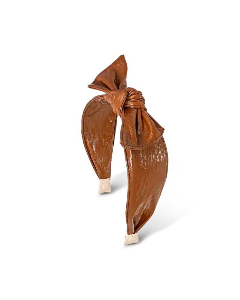 Haarreif - Brown Leather