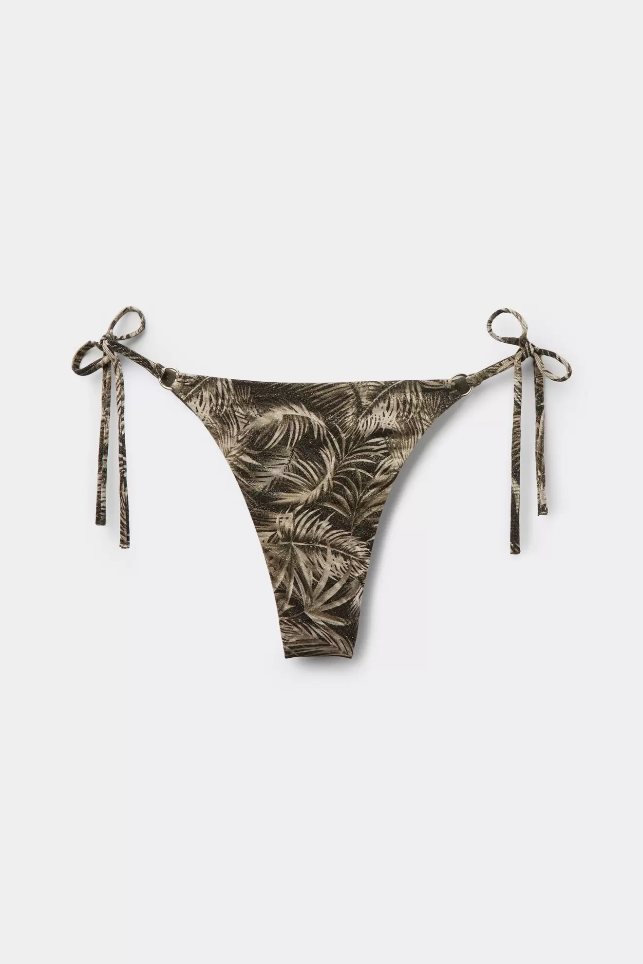 Braguita Brasileña Bikini Lazos Golden Tropics