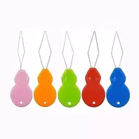 Plastic Needle Threaders 5 Pcs Needle Threader Hand Sewing Tool Needle Threaders for Sewing Crafts Knitting Crafts 5 Colors